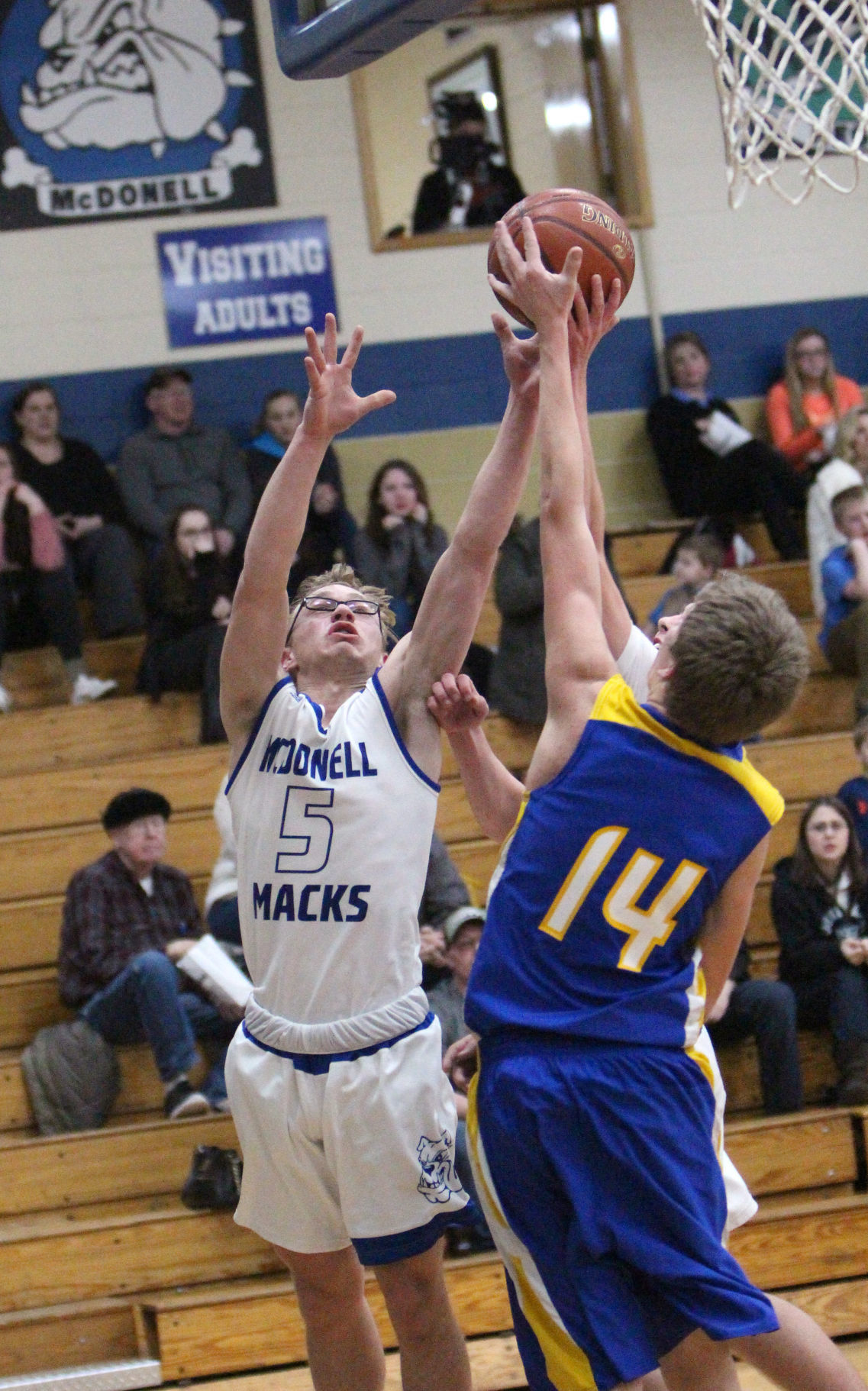 Cornell at McDonell boys basketball 2-27-18